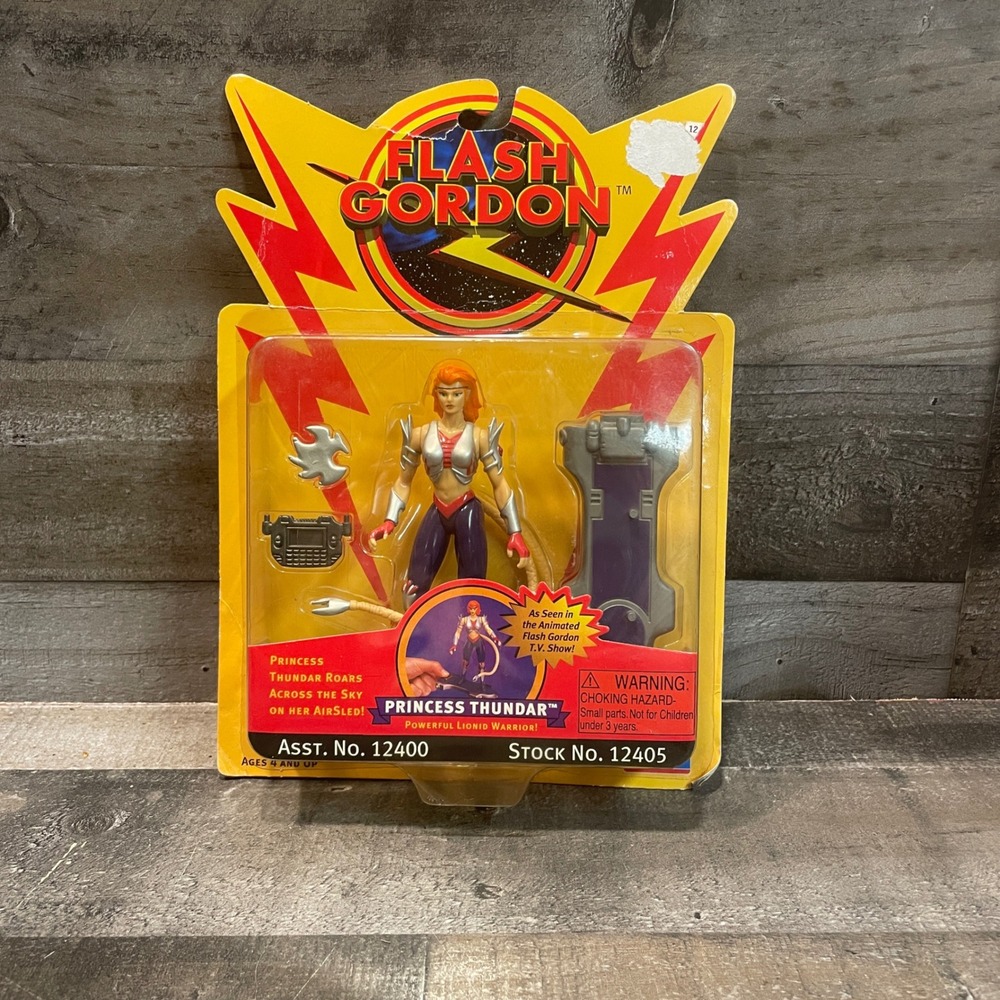Vintage 1996 Flash Gordon Princess Thundar Action Figure Playmates 12405 NIP